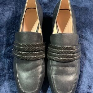 A.D& Daughters vero cuoio  black leather women’s flats